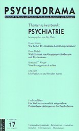 PSYCHODRAMA 17: Psychiatrie